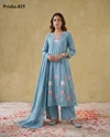 K 1135 By Naisha Mul Cotton Kurti With Bottom Dupatta
